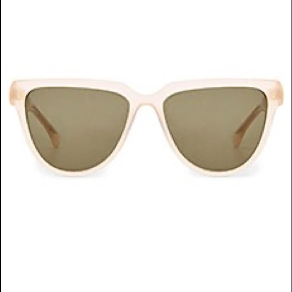 Steve Alan Wolcott 56 16-135 Milky Peach Sunglasses